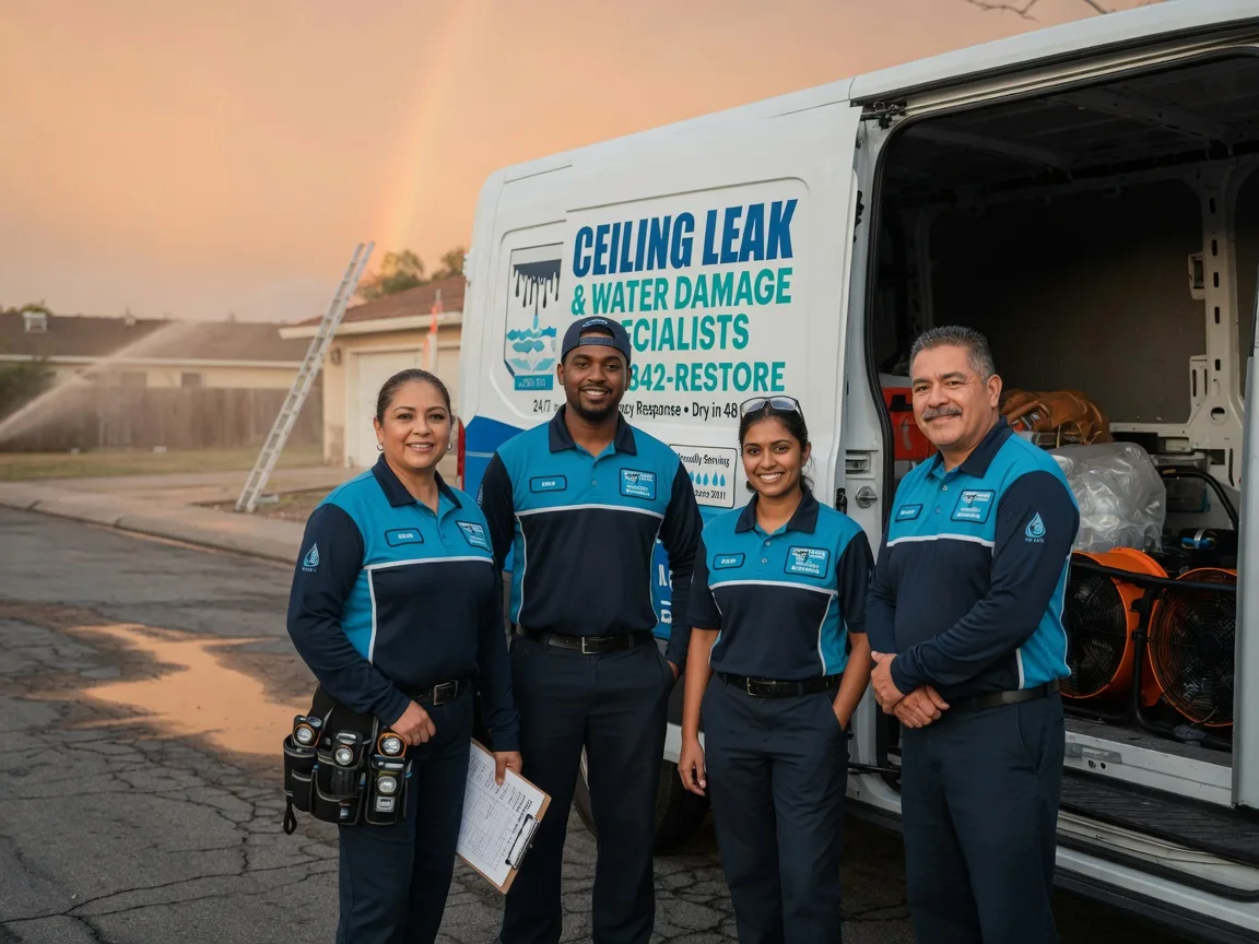 Ceiling Leak Cleanup company in Smock, PA