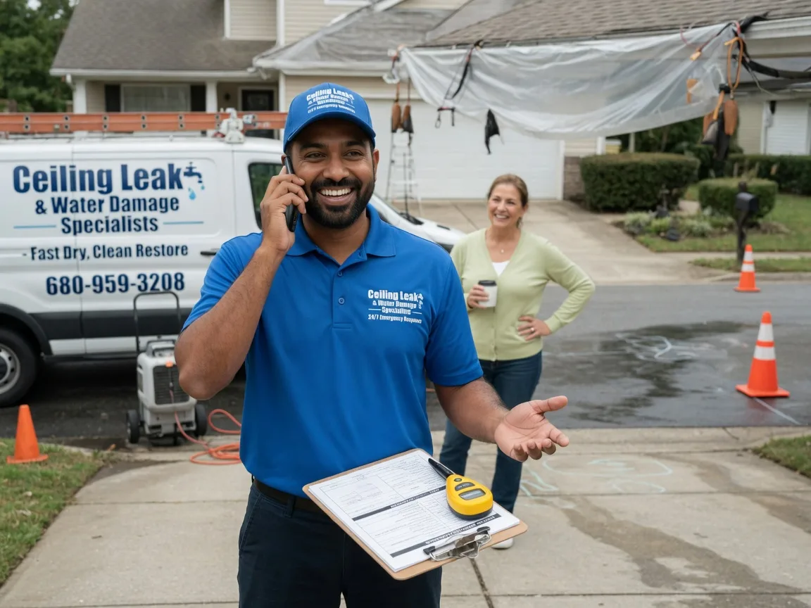 Ceiling Leak Cleanup Smock, PA FAQs